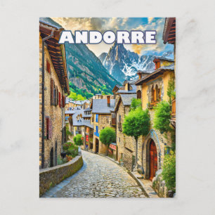 Carte Postale L'Andorre, joyau des montagnes
