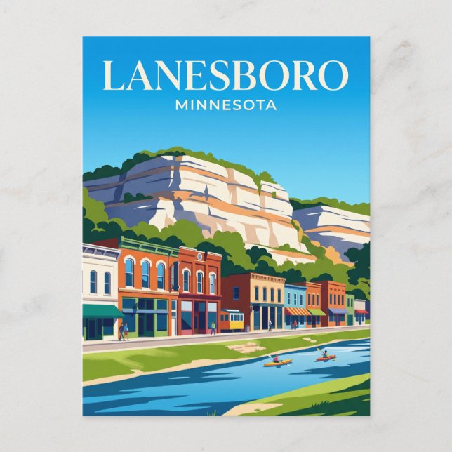 Carte Postale Lanesboro Minnesota (Devant)