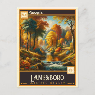 Carte Postale Lanesboro, Minnesota   VINTAGE