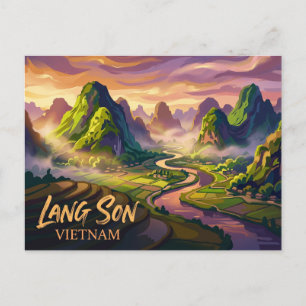 Carte Postale Lang Son Viêt Nam
