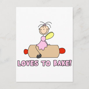 Carte Postale L'ange aime cuisiner T-shirts et cadeaux