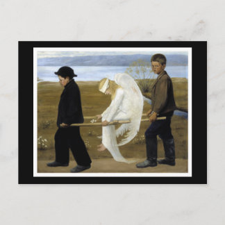 Carte Postale L'ange blessé