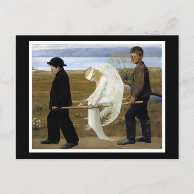 Carte Postale L'ange blessé (Devant)