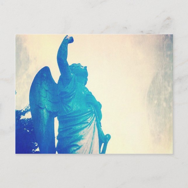 Carte Postale L'ange dans une tempête (Devant)