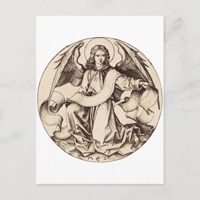 Carte Postale L'Ange de Saint Matthieu (Devant)