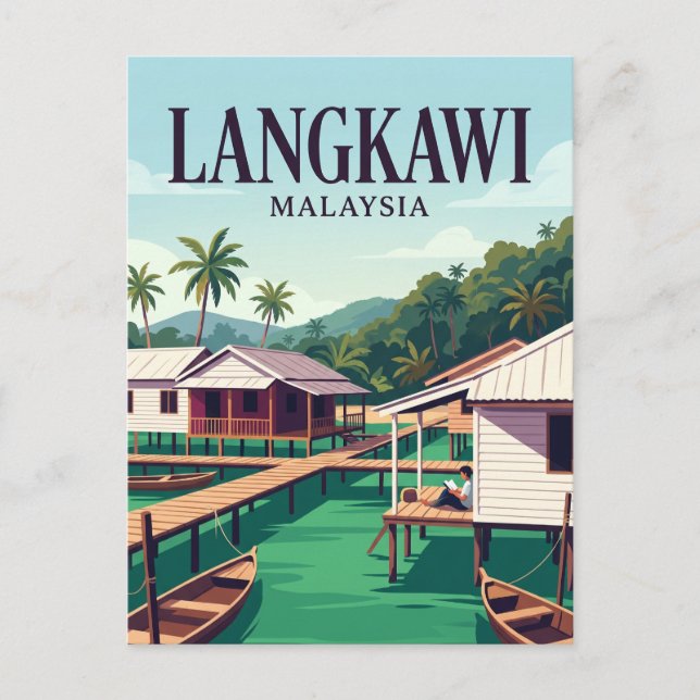 Carte Postale Langkawi Malaisie (Devant)