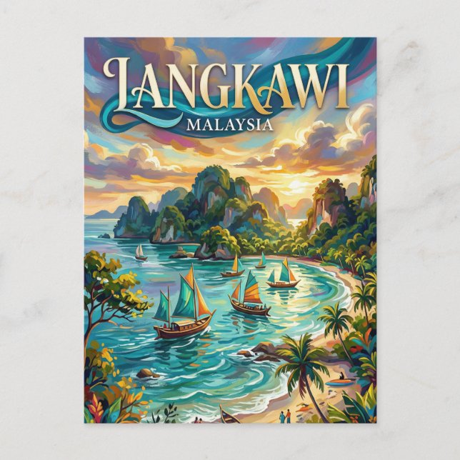 Carte Postale Langkawi Malaisie (Devant)
