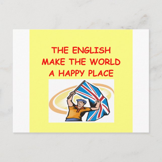 Carte Postale l'anglais (Devant)