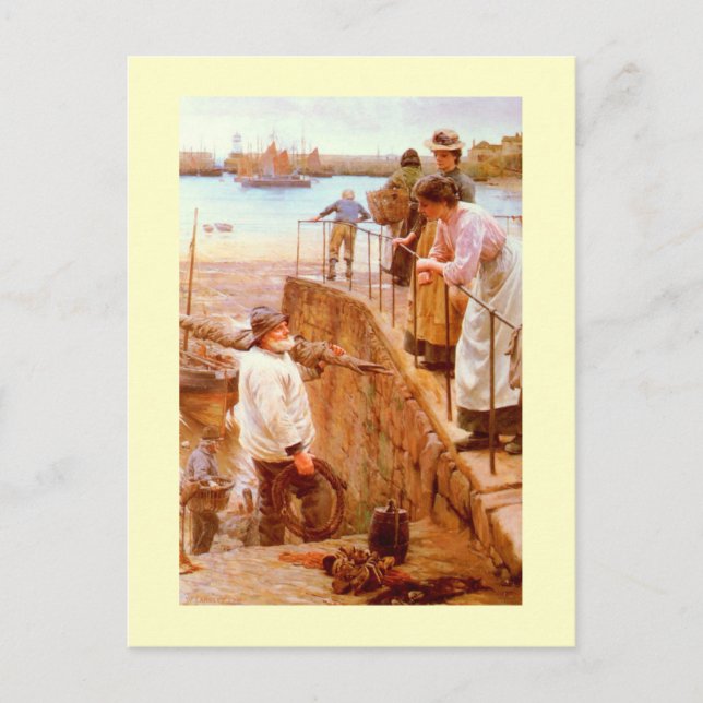 Carte Postale Langley Between the Tides (1901) Ancien (Devant)