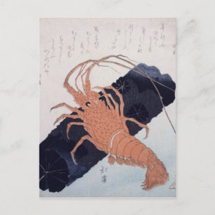 Carte Postale Langoustine with a Block of Charcoal, c.1830
