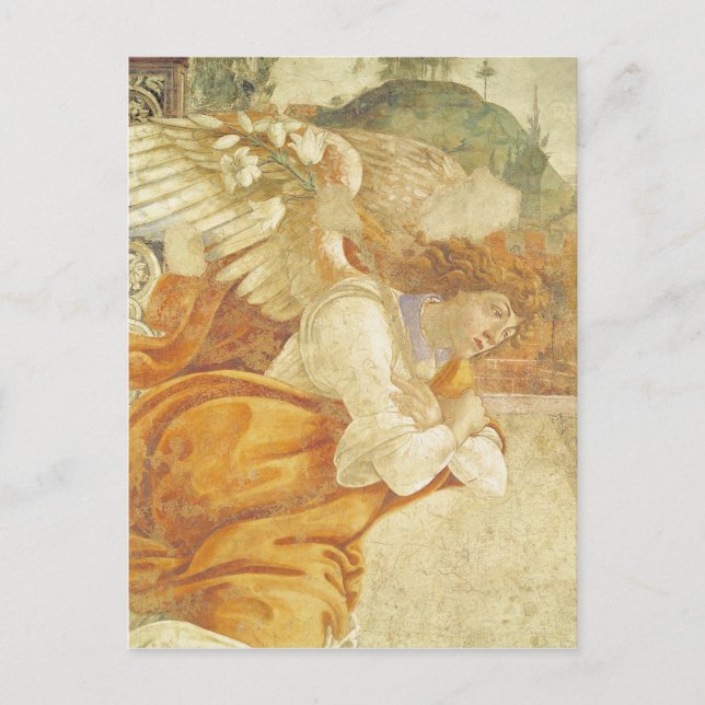 Carte Postale L'Annonciation, détail de l'Archange (Devant)