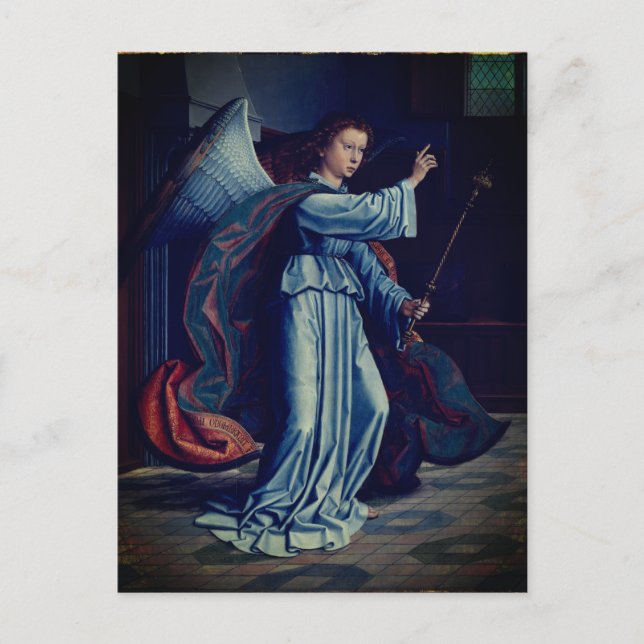 Carte Postale L'Annonciation - par Gerard David, 1506 (Devant)
