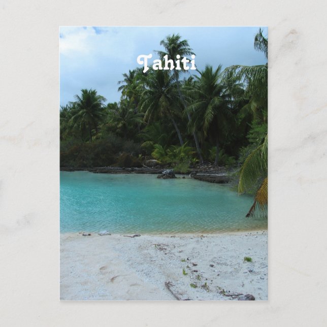 Carte Postale L'anse de Tahiti (Devant)