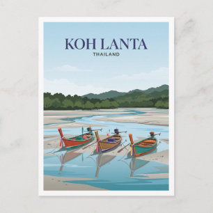 Carte Postale Lanta Noi côte est de la Thaïlande