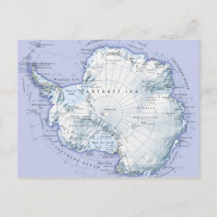 Carte Postale L'Antarctique