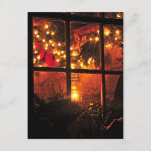 Carte Postale Lanterne à la nuit