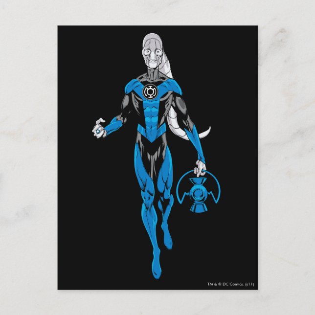 Carte Postale Lanterne bleue 4 (Devant)