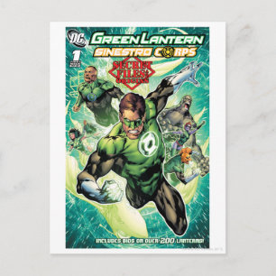 Carte Postale Lanterne verte - Couverture secrète des fichiers e