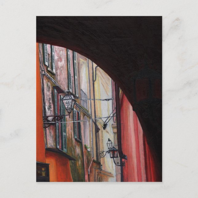 Carte Postale Lanternes de Menaggio 2012 (Devant)