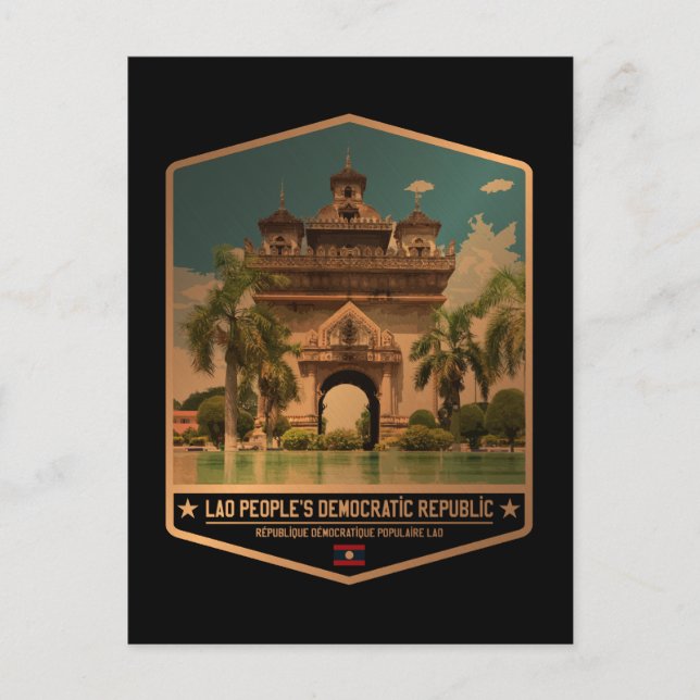 Carte Postale Laos (Devant)
