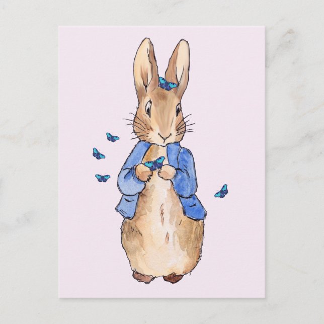 Carte Postale Lapin bunny (Devant)