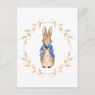 Carte Postale Lapin de conte de fées traditionnel