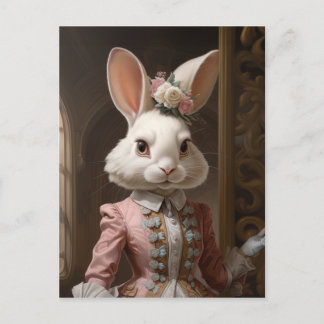 Carte Postale Lapin de Cotillon