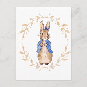Carte Postale Lapin de livre pour enfants classique