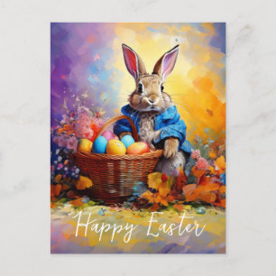 Carte Postale Lapin de Pâques