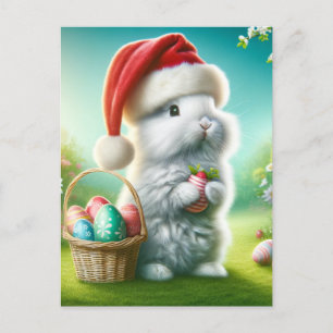 Carte Postale Lapin de Pâques