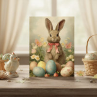 Lapin de Pâques vintage