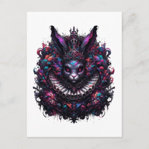Carte Postale Lapin diabolique