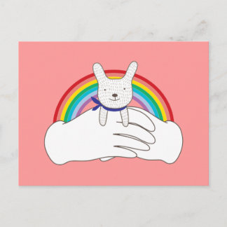 Carte Postale Lapin sucré