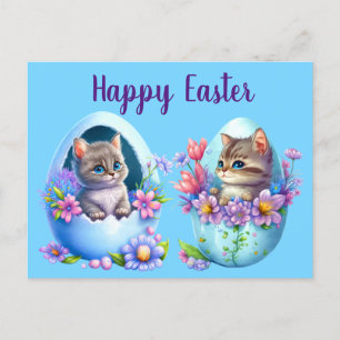 Carte Postale Lapins de Pâques
