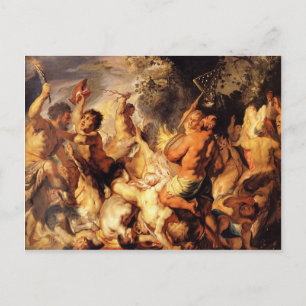 Carte Postale Lapiths and Centaurs par Jacob Jordaens