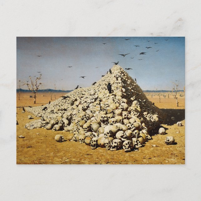 Carte Postale L'apothéose de la guerre (Devant)