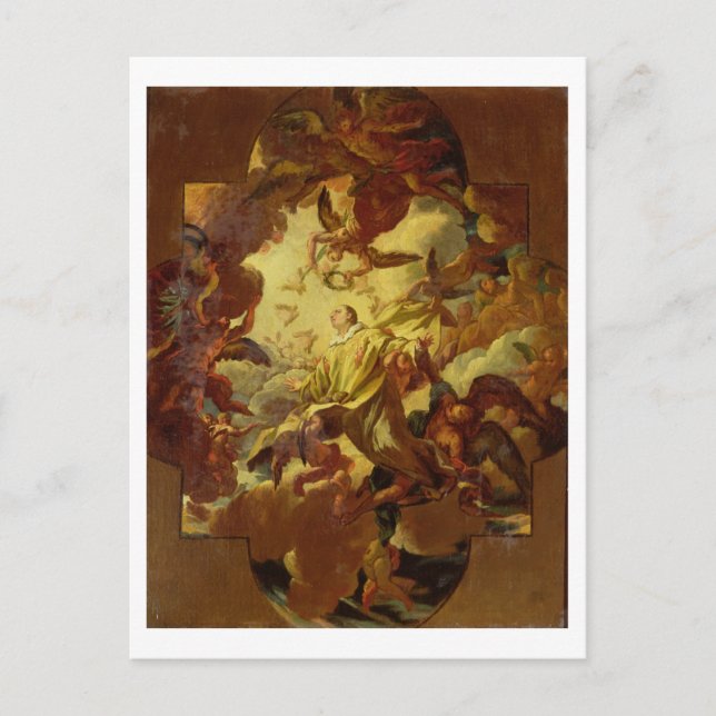 Carte Postale L'apothéose de Saint-Etienne (Devant)