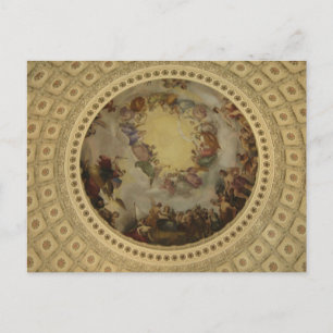 Carte Postale L'apothéose de Washington Capitol Rotunda