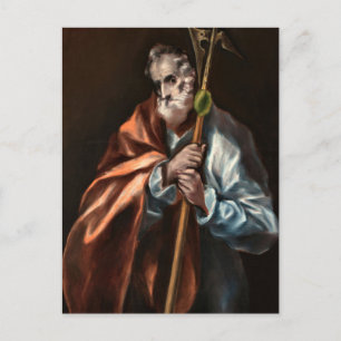 Carte Postale L'apôtre St. Thaddeus par El Greco