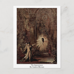 Carte Postale L'Apparence De Gustave Moreau