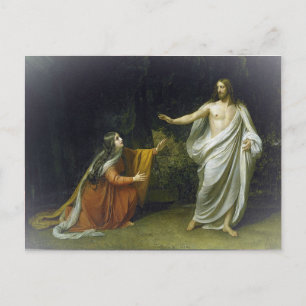 Carte Postale L'apparition du Christ à Marie-Madeleine par Ivano