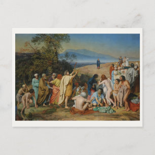 Carte Postale L'Apparition du Christ au peuple d'Ivanov