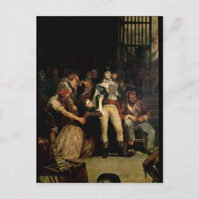 Carte Postale L'appel aux Dernières victimes de la terreur (Devant)