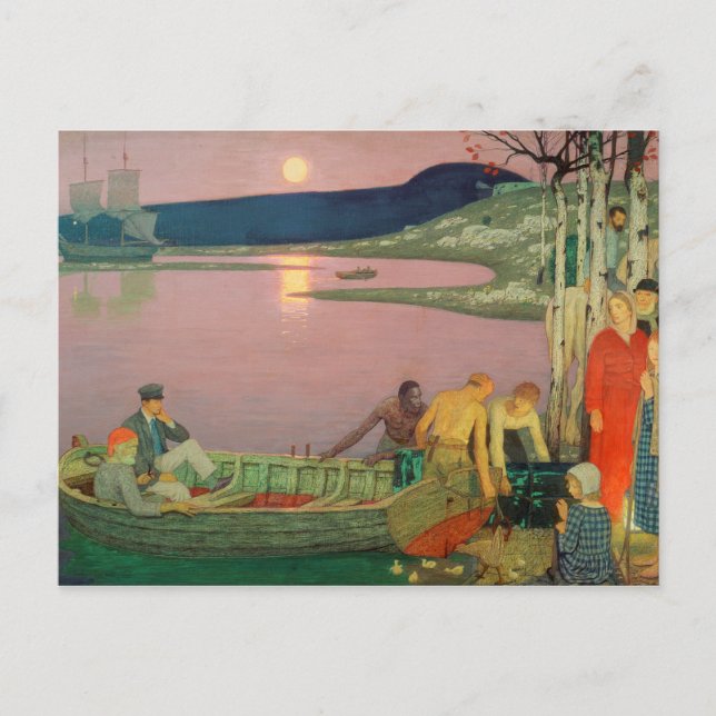 Carte Postale L'Appel de la mer, 1925 (Devant)