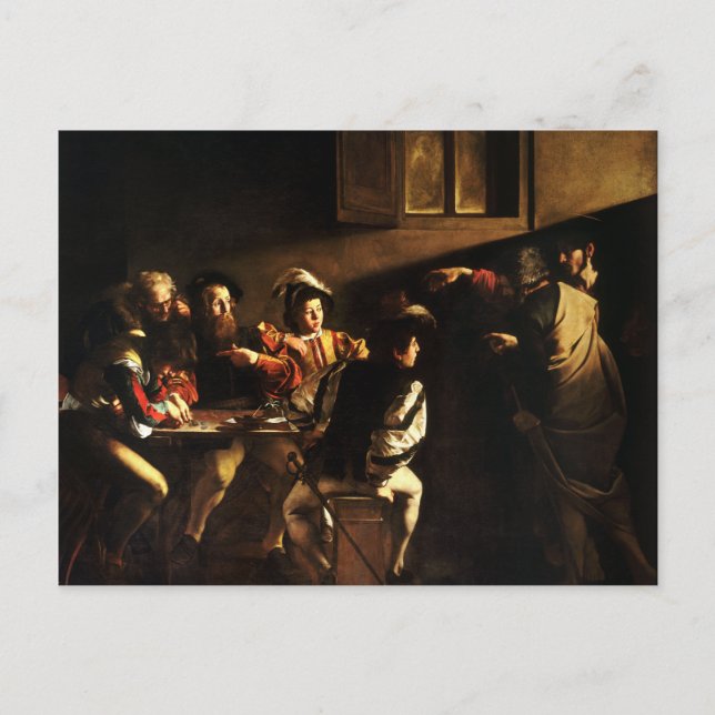 Carte Postale L'appel de saint Matthieu (Devant)