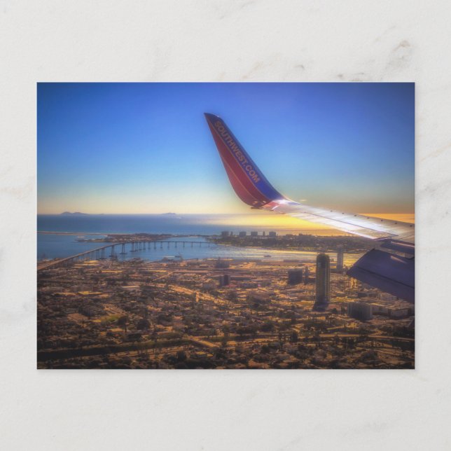 Carte Postale L'approche finale (Devant)