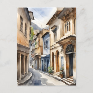 Carte Postale L'aquarelle de Tbilissi