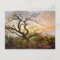 L'Arbre aux corbeaux de Caspar David Friedrich