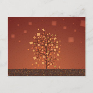 Carte Postale L'arbre d'automne