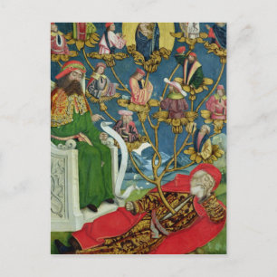 Carte Postale L'arbre de Jesse, de l'autel du Dôme, 1499